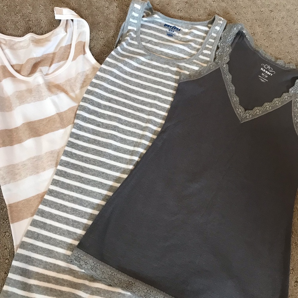 Tank tops -lot of 3